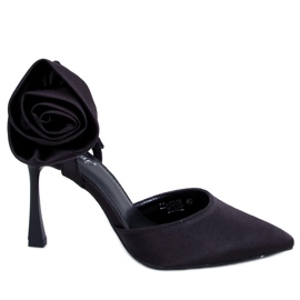 Seastar Satenske igle s cvijetom Flores Black crna