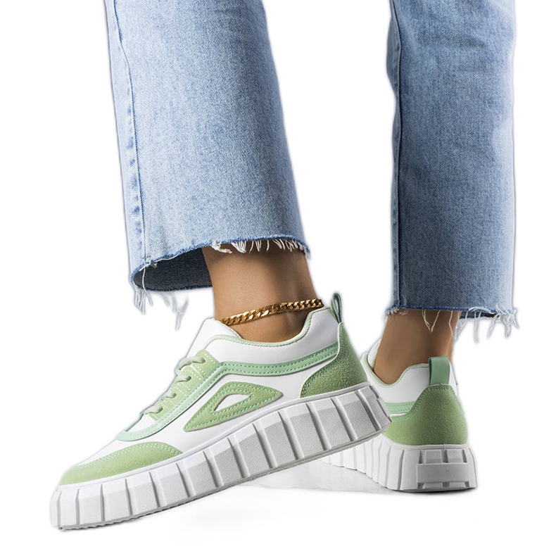 Robyn zelene platform tenisice zelena