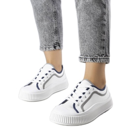 Johanna bijele platform tenisice bijela