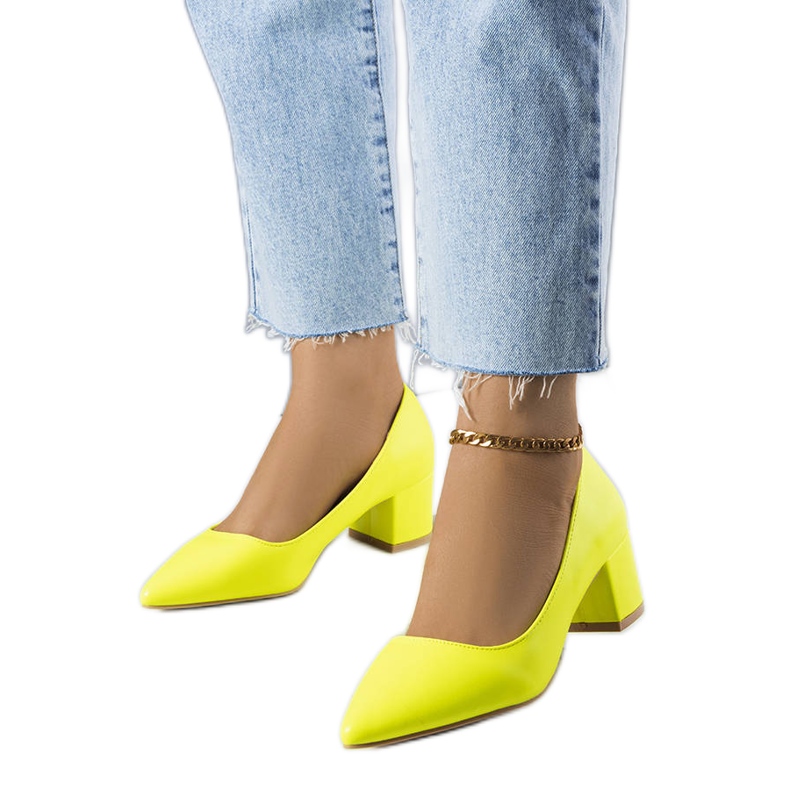Gail žute cipele s petom žuta boja