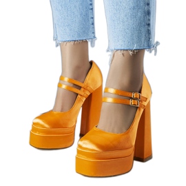 Narančaste cipele s visokom petom od Lynn narančasta