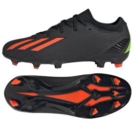 Tenisice adidas X Speedportal.3 Fg Jr ID4923 crna crna
