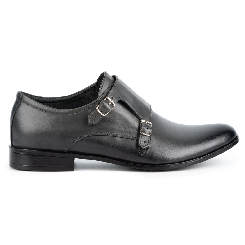 Olivier Monki 287LU sive svečane kožne cipele siva