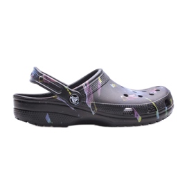 Klompe CROCS Classic Clog 206868-001 crna višebojan