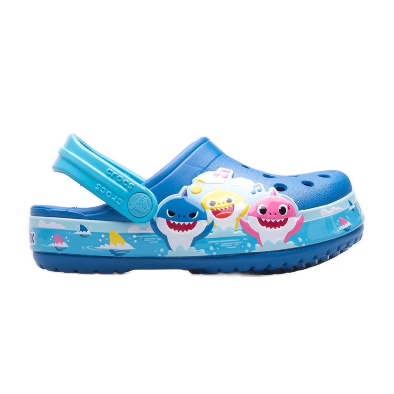 Dječje klompe CROCS Fl Babyshark Band Clog T 207066-4JL plava