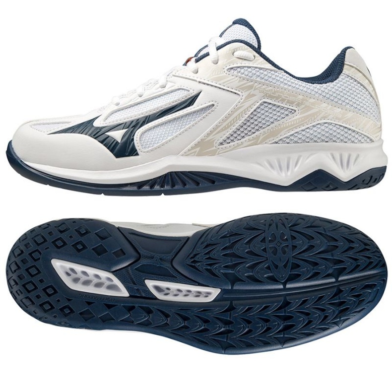 Mizuno Thunder Blade 3 M V1GA217022 tenisice za odbojku bijela bijela