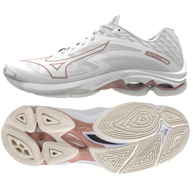 Tenisice za odbojku Mizuno Wave Lightning Z7 W V1GC220036 bijela bijela