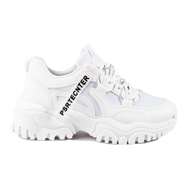 Seastar Shelovet ženske bijele tenisice s debelim potplatom bijela