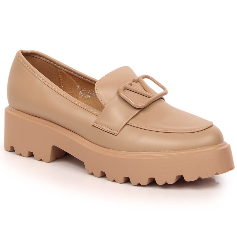 Vinceza 16380 bež ženske cipele na visoku petu i platformu