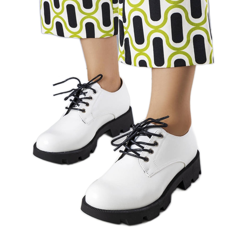 Josephine bijele cipele s masivnim potplatom bijela