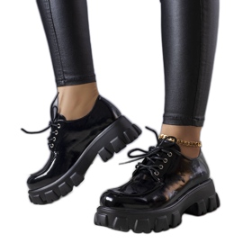 Crne lakirane cipele iz Lynn crna