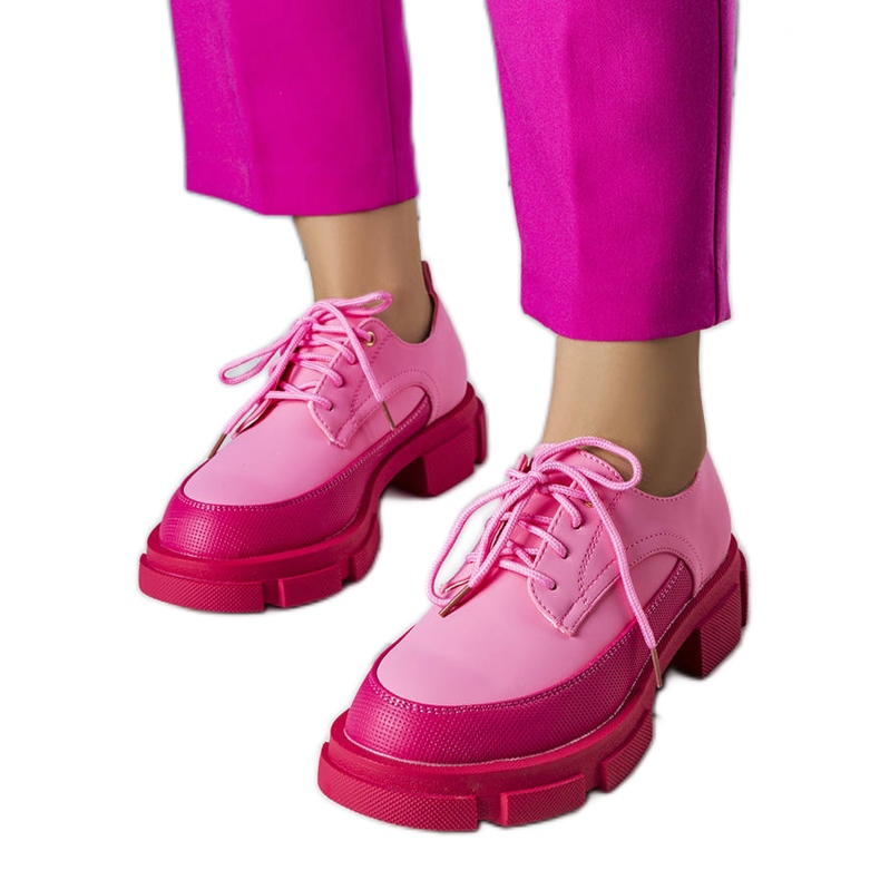 BM Ružičaste cipele s masivnim potplatom od Kaya ružičasta