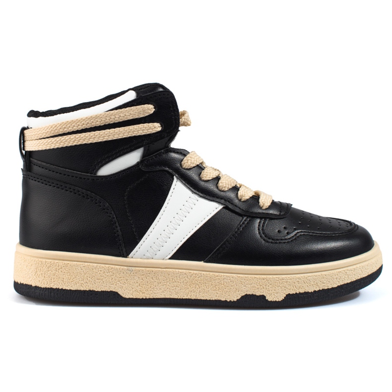 Ženske Shelovet visoke crne tenisice crno