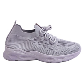 Sive Ellison ženske sportske cipele s natikačama siva