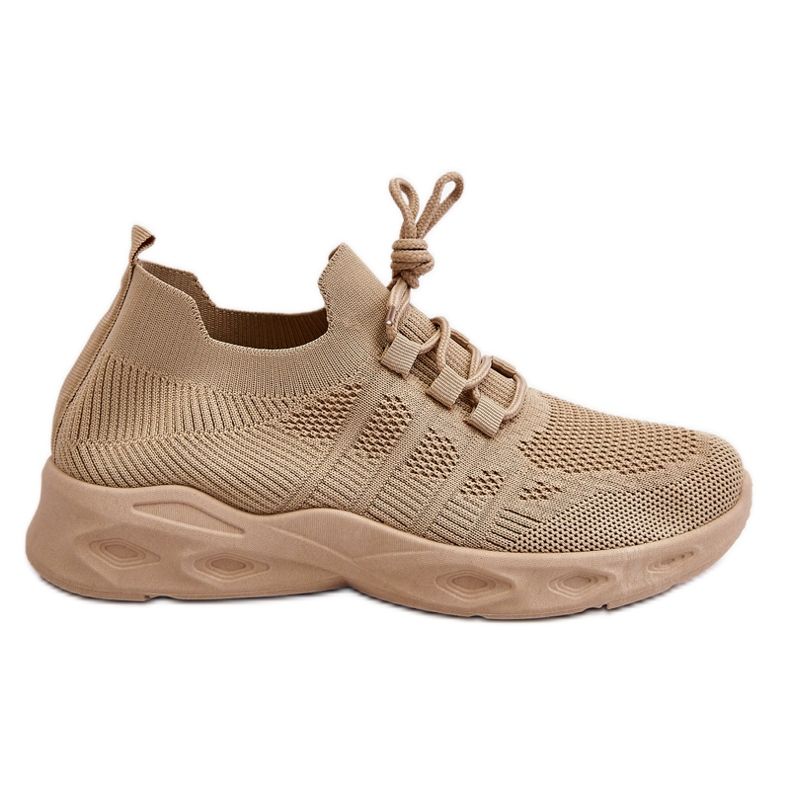 PG1 Ellison ženske sportske cipele s natikačama bež boje