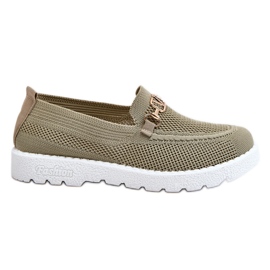 Ženske natikače s ukrasom Green Alena zelena