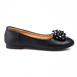 Djevojčice balerinke Vinceza sa crnom mašnom crna