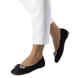 Crne balerinke s Gaillou mašnom crna