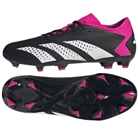 Adidas Predator Accuracy.3 L Fg M GW4602 tenisice za nogomet crna crna