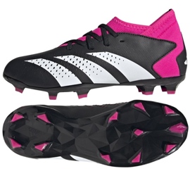 Adidas Predator Accuracy.3 Fg Jr GW4609 tenisice za nogomet crna crna