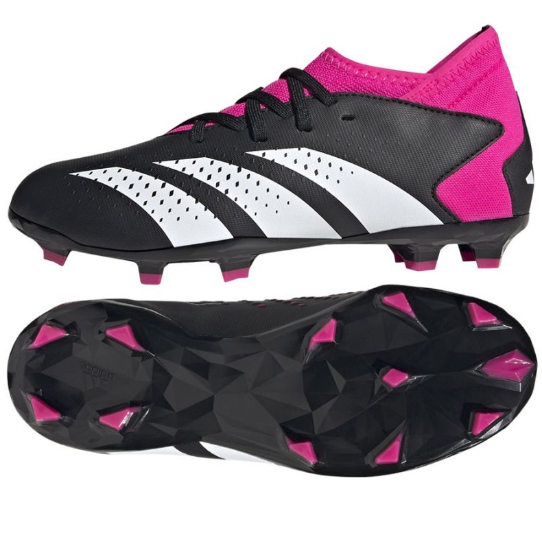 Adidas Predator Accuracy.3 Fg Jr GW4609 tenisice za nogomet crno crno