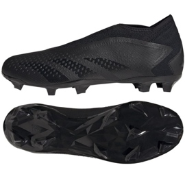 Adidas Predator Accuracy.3 Ll Fg M GW4598 tenisice za nogomet crna crna