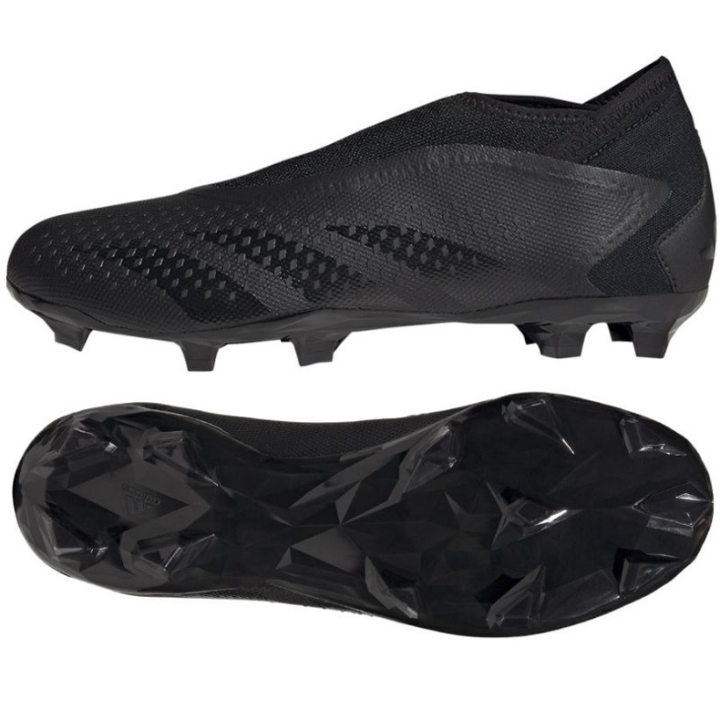 Adidas Predator Accuracy.3 Ll Fg M GW4598 tenisice za nogomet crno crno