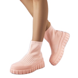 Ružičaste tenisice s čarapama iz Searlaita ružičasta