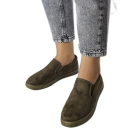 Zelene tenisice od eko antilopa iz Leroya zelena