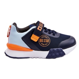 Niska dječja sportska obuća Memory Foam System Big Star LL374215 tamnoplava