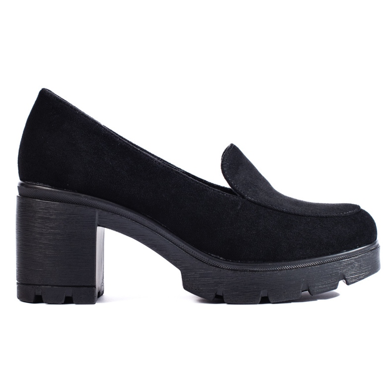 W. Potocki Ženske antilop cipele na visoku petu Potocki crne crno