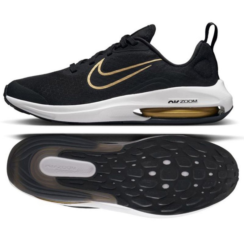 Tenisice za trčanje Nike Air Zoom Arcadia 2 Jr DM8491 001 crno
