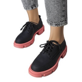 Crne cipele s masivnim potplatom iz Kaya crna