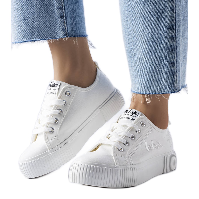 Lee Cooper LCW-23-31-1806L bijele tenisice bijela