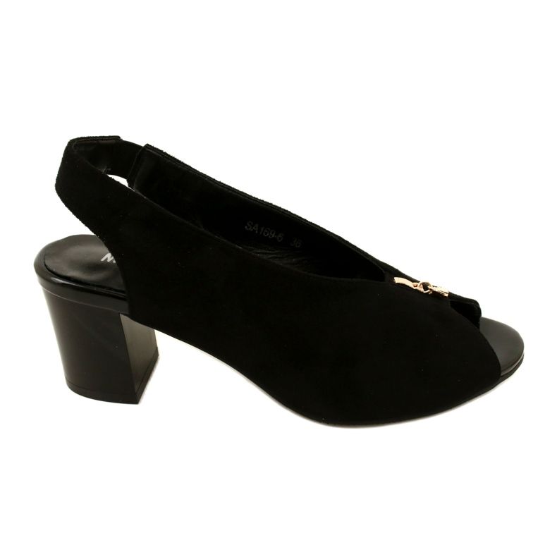 Ženske sandale na Daszyński Post SA169-6 crno