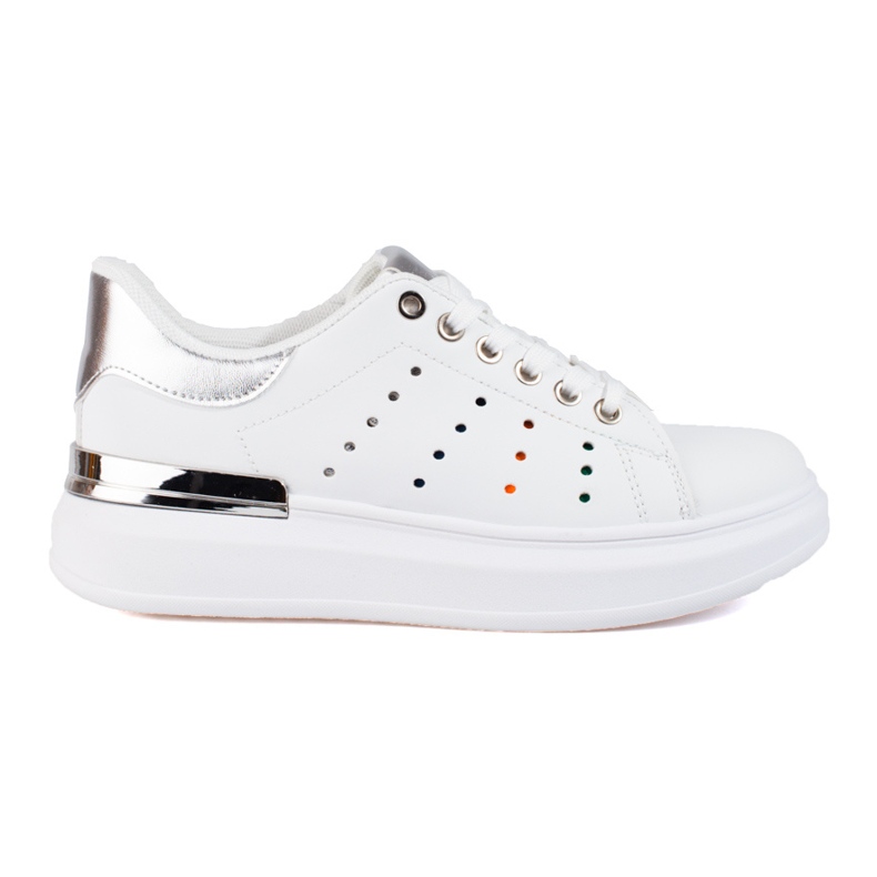 Shelovet bijele tenisice s debelim potplatom bijela