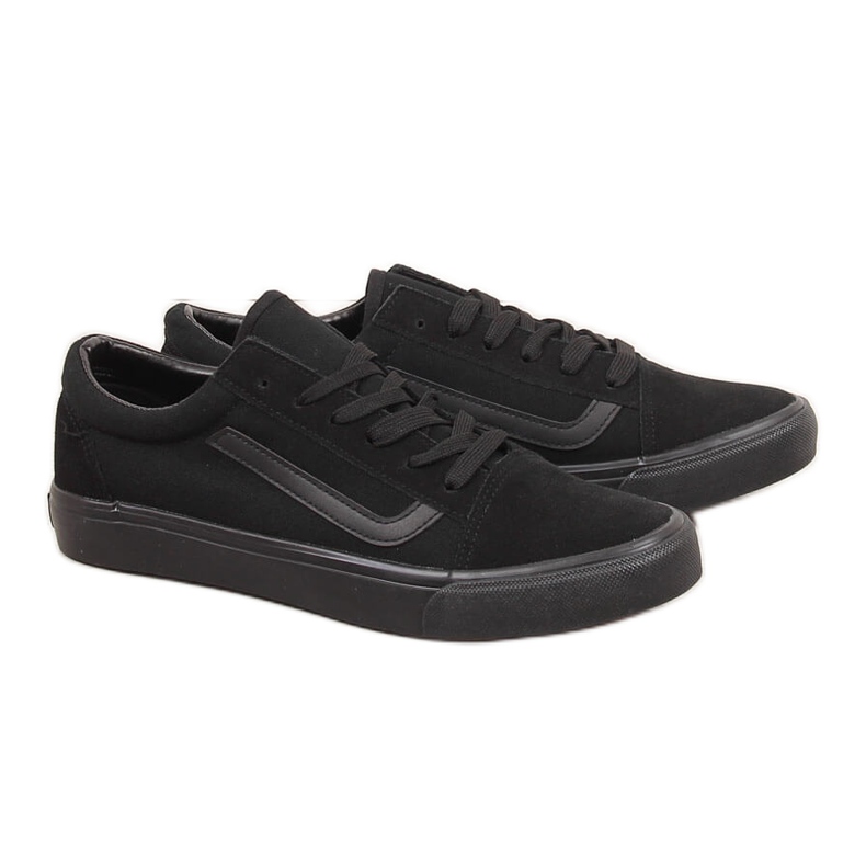 Muške niske crne tenisice Atletico WY18081 crno