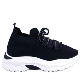 PA1 Vesco Crne čarape crna