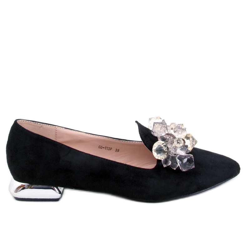 PA1 Lords mokasinke s Falconi crnim kamenjem crno