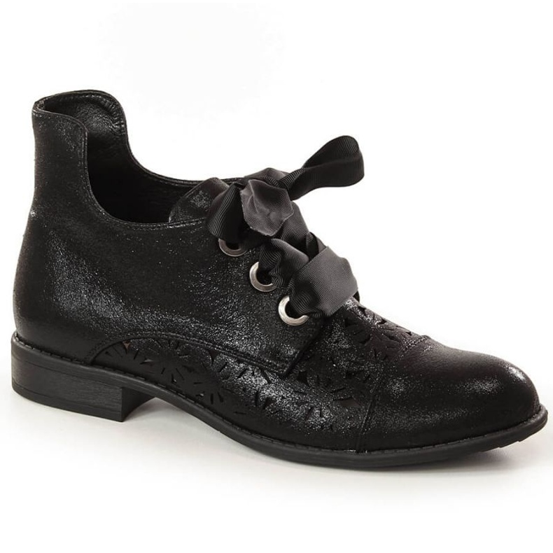 Ravne otvorene čizme Jezzi W JEZ319D crno