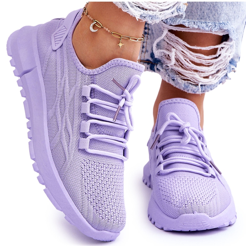 FB2 Ženske natikače Ljubičasta Rosett