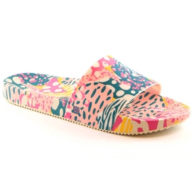 Udobne ženske papuče, elastične, mirisne višebojne ZAXY Manifestar Colour Slide HH285097 višebojan