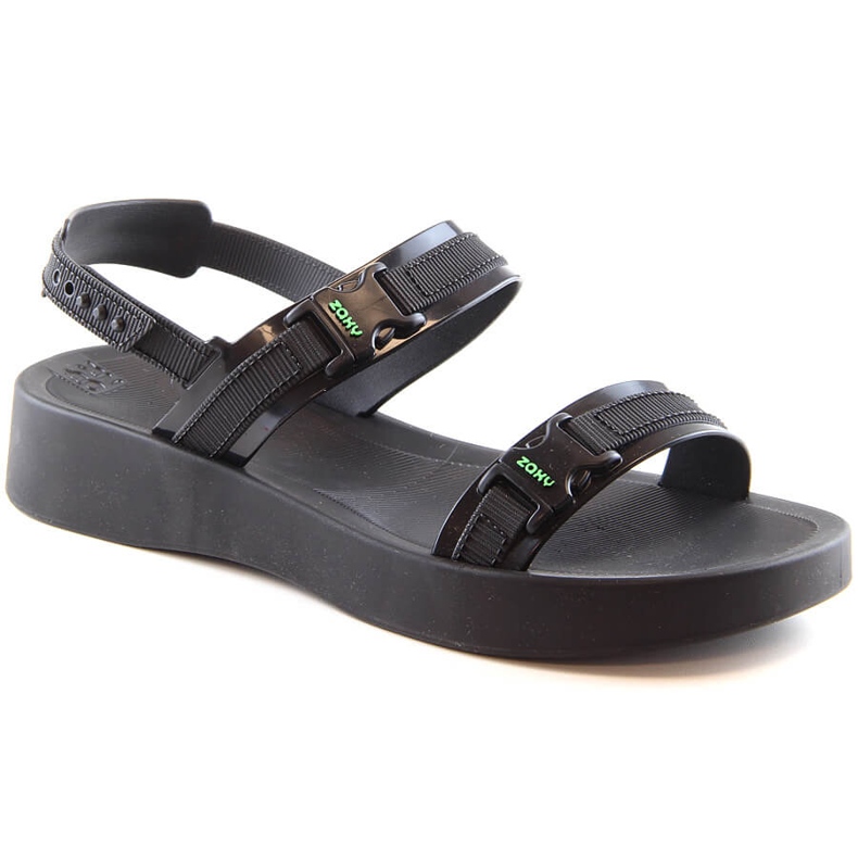 Udobne ženske sportske sandale namirisane crne ZAXY Aventura Sandal HH285286 crno