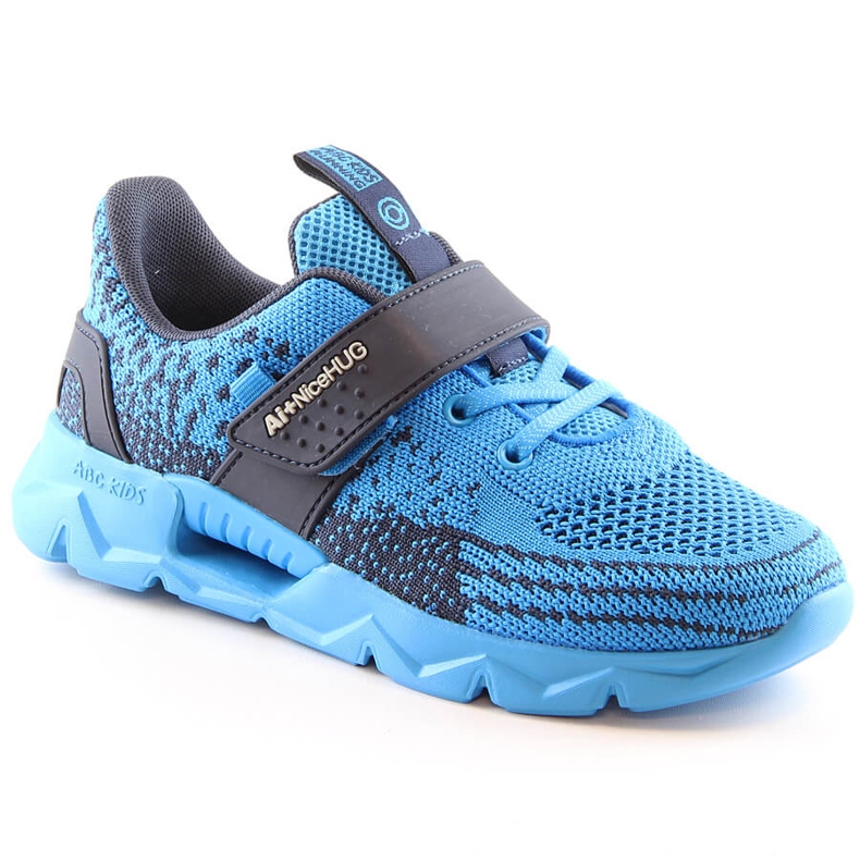 Atletico Dječje sportske cipele na čičak plave AbcKids B91230217 mornarsko plava plava