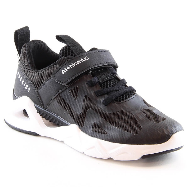 Atletico Dječje sportske cipele na čičak crne AbcKids B022302001 crno