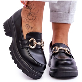 FJ1 Ženske kožne natikače crne Albie crna