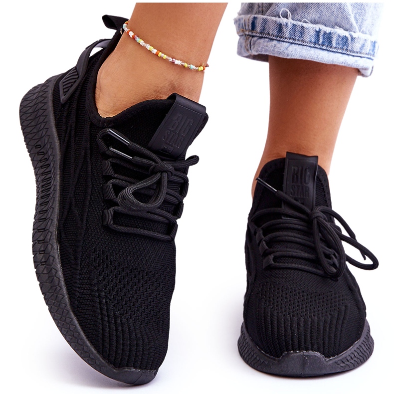 Ženske natikače Big Star LL274711 crne crno