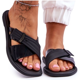 Mirisne veganske papuče ZAXY JJ285217 crne crna