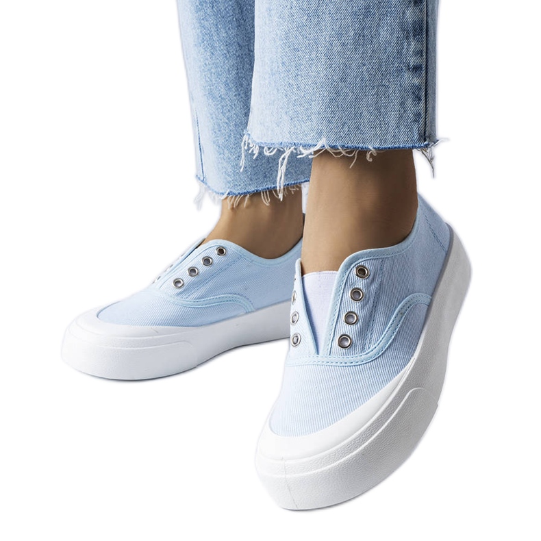 Plave slip-on tenisice iz Rabicana plava