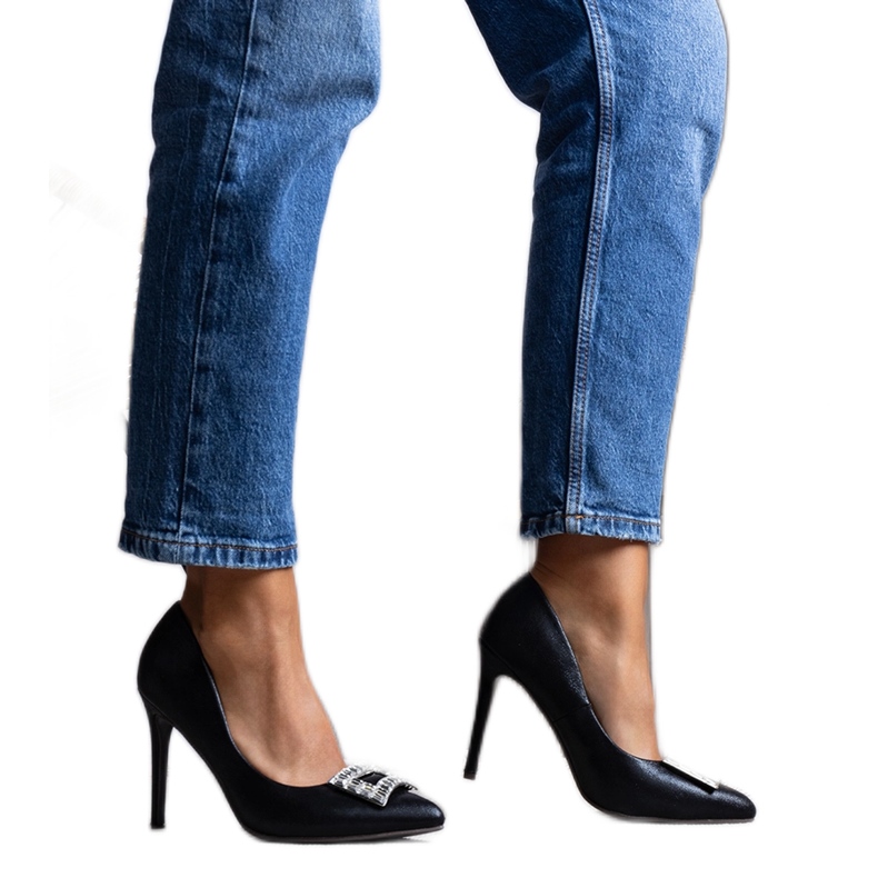 Tyson crne sjajne štikle crno